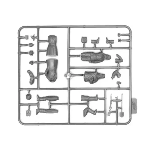 Збірна модель 1:35 Фігури піхота Червоної Армії (1939-1942) ICM 35051