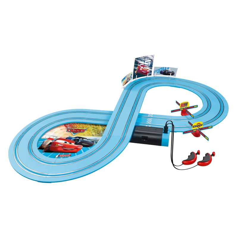 Автотрек Carrera First Disney Pixar Cars - Потужна дуель, довжина траси 2.4 м.