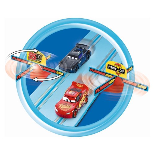 Автотрек Carrera First Disney Pixar Cars - Потужна дуель, довжина траси 2.4 м.
