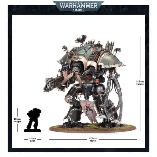 Мініатюра WARHAMMER 40000: CHAOS KNIGHTS - KNIGHT ABOMINANT