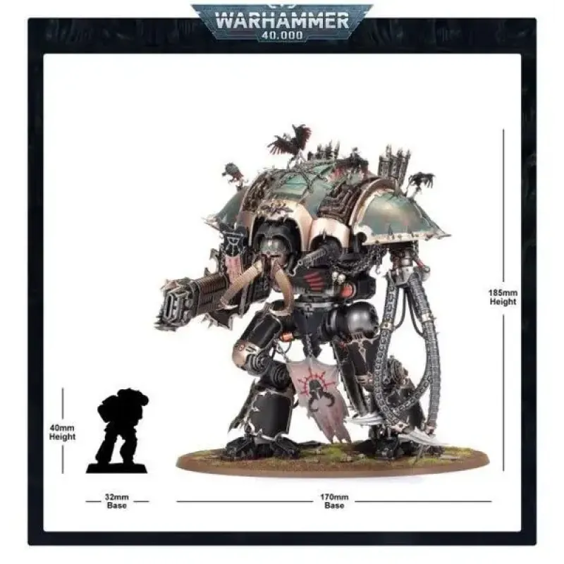 Мініатюра WARHAMMER 40000: CHAOS KNIGHTS - KNIGHT ABOMINANT