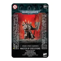 Набір мініатюр WARHAMMER 40000: CHAOS SPACE MARINES - MASTER OF EXECUTIONS