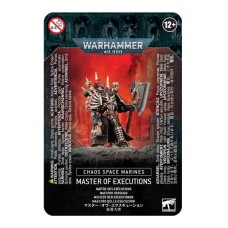 Набор миниатюр WARHAMMER 40000: CHAOS SPACE MARINES - MASTER OF EXECUTIONS