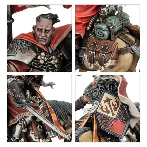 Миниатюра AGE OF SIGMAR: CITIES OF SIGMAR - FREEGUILD CAVALIER MARSHAL