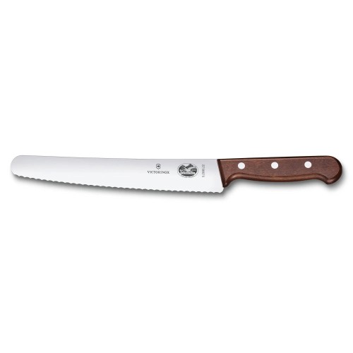Ніж для хліба та випічки Victorinox WOOD 22см хвил дерев’ян 5.2930.22G