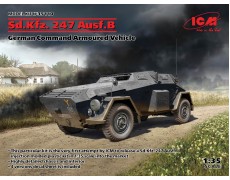Бронированный автомобиль немецкого командования Sd.Kfz. 247 Ausf.B