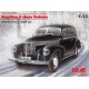 Сборная модель ICM35476 Kapitan 2-door saloon, WWII German staff car