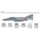 Збірна модель літака Збірна модель 1:72 Літак F-4E:F Phantom II Italeri 1448 1:72