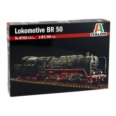 Сборная модель 1:87 Немецкий Локомотив BR50 Италери 8702
