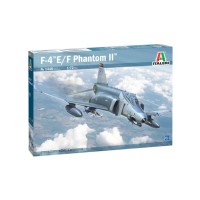 Сборная модель 1:72 Самолет Ф-4Е:Ф Фантом II Италери 1448