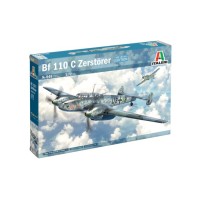 Збірна модель 1:72 Літак BF-110 C ZERSTORER Italeri 0049