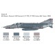 Збірна модель літака Збірна модель 1:72 Літак F-4E:F Phantom II Italeri 1448 1:72