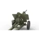 76-мм пушка УСВ-БР, образца 1941г. с артиллерийским передком и расчетом 1:35