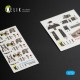 F-4 (B,N) Phanton II 3D декаль інтер'єр для комплекту Hasegawa 1:72 KELIK K72029