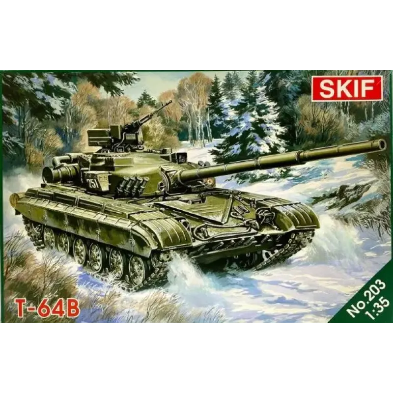 MK203 T-64B Soviet main battle tank