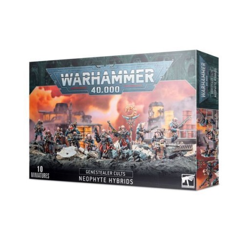 Набор миниатюр WARHAMMER 40000: GENESTEALER CULTS - NEOPHYTE HYBRIDS