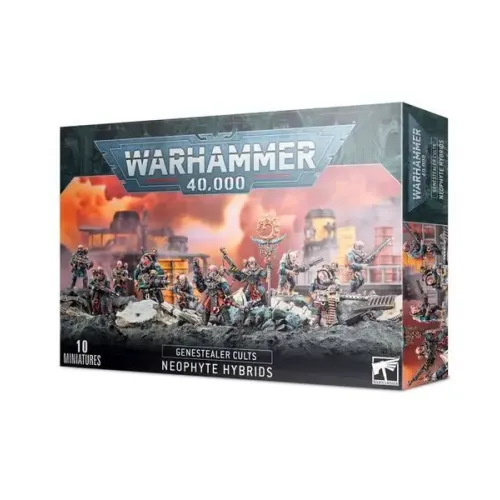 Набір мініатюр WARHAMMER 40000: GENESTEALER CULTS - NEOPHYTE HYBRIDS