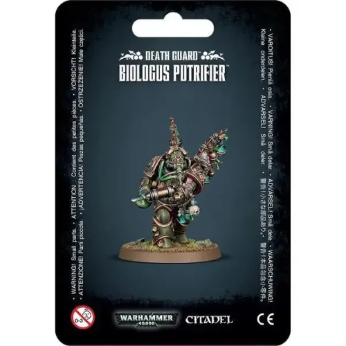 Мініатюра WARHAMMER 40000: DEATH GUARD - BIOLOGUS PUTRIFIER