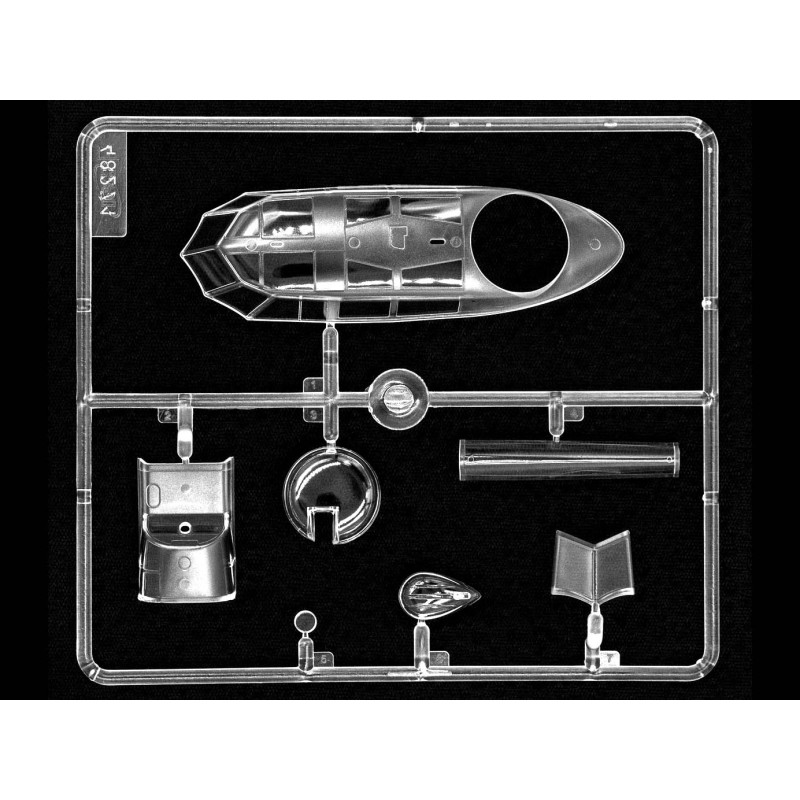 Збірна модель літака Do 217K-2 з керованими бомбами Fritz-X (48275) 1:48