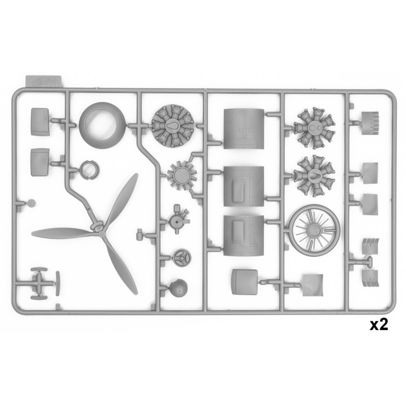 Збірна модель літака Do 217K-2 з керованими бомбами Fritz-X (48275) 1:48
