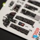 RF-4C "Phantom II" 3D декаль інтер'єр для комплекту Hasegawa 1:72 KELIK K72039