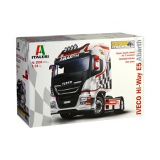 Сборная модель 1:24 грузовой автомобиль:тягач Iveco Hi-way E5 Abarth Италери 3934