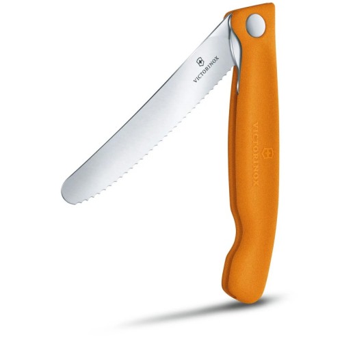 Складаний ніж для пікніка Victorinox SWISS CLASSIC 11см хвил помаран 6.7836.F9B