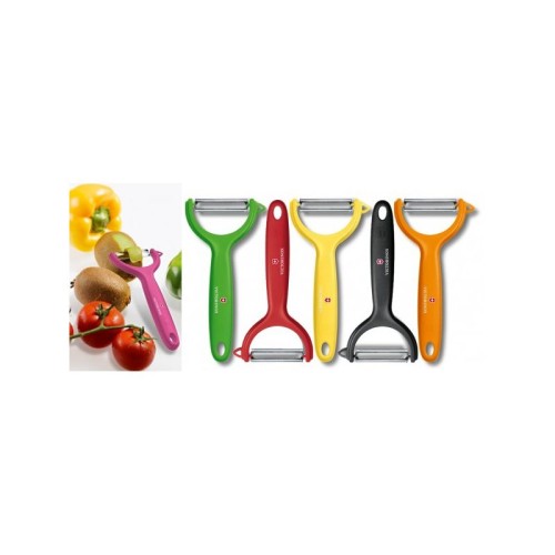 Овощечистка Tomato and Kiwi (розовая) Victorinox 7.6079.5