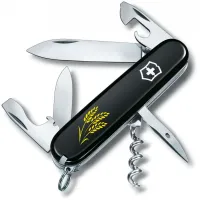 Швейцарский складной нож 91мм Victorinox SPARTAN UKRAINE 1.3603.3_T1338u