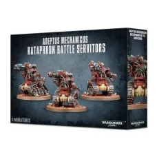 Набір мініатюр WARHAMMER 40000: ADEPTUS MECHANICUS - KATAPHRON BATTLE SERVITORS