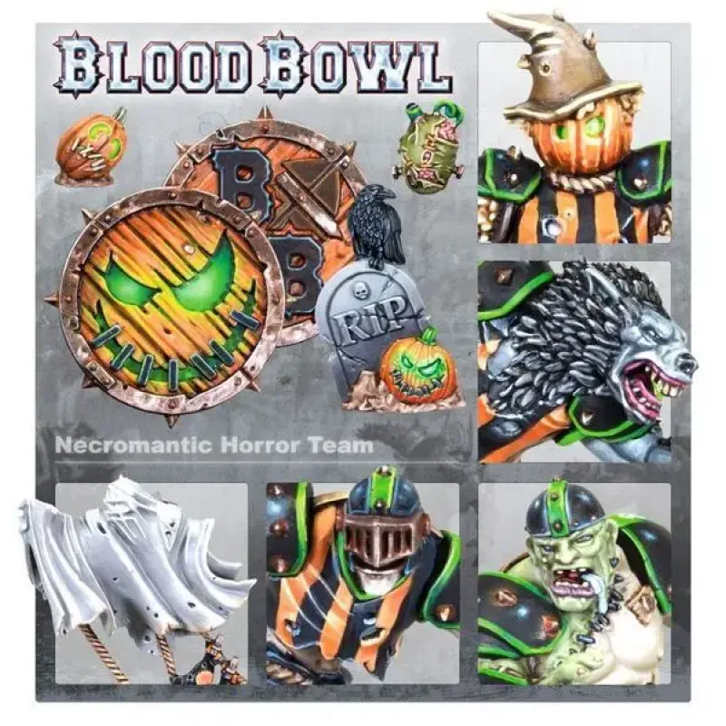 Набор миниатюр BLOOD BOWL - NECROMANTIC HORROR TEAM