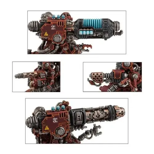 Набір мініатюр WARHAMMER 40000: ADEPTUS MECHANICUS - KATAPHRON BATTLE SERVITORS