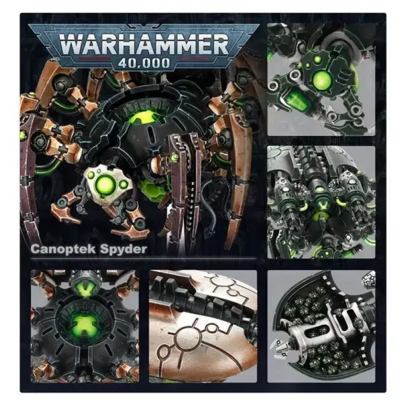 Мініатюра WARHAMMER 40000: NECRONS - CANOPTEK SPYDER