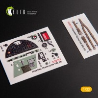 Hawker Hurricane Mk.IIB 3D декаль интерьер для комплекта Revell 1:32 КЕЛИК K32012