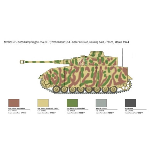 Танк Pz. Kpfw. IV Ausf. H