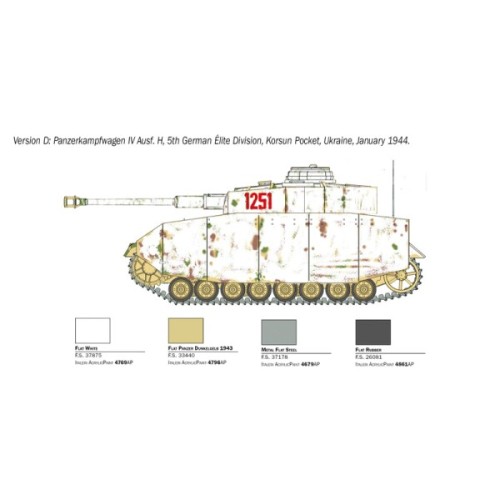 Танк Pz. Kpfw. IV Ausf. H