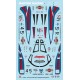 Збірна модель 1:24 Автомобіль Lancia LC2 Italeri 3641