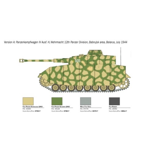 Танк Pz. Kpfw. IV Ausf. H