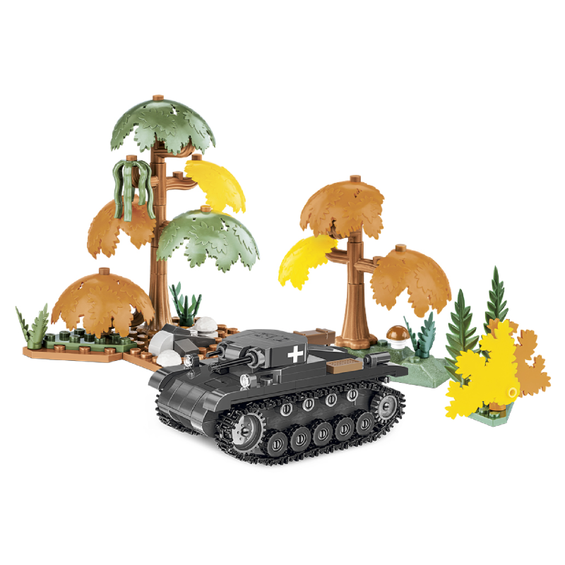 Конструктор COBI Друга Світова Війна Танк Panzer II, 250 деталей