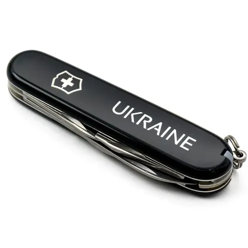Складаний ніж Victorinox SPARTAN UKRAINE Ukraine біл. 1.3603.3_T0140u