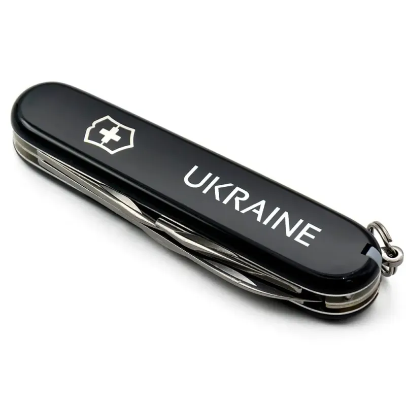 Складаний ніж Victorinox SPARTAN UKRAINE Ukraine біл. 1.3603.3_T0140u