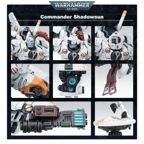 Набір мініатюр WARHAMMER 40000: TAU EMPIRE - COMMANDER SHADOWSUN