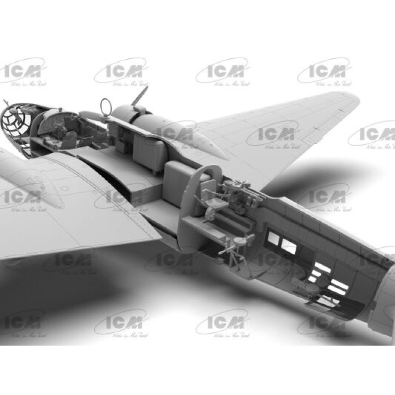 Сборная модель самолета Сборная модель японского бомбардировщика Ki-21-Ib 'Sally' 1:48