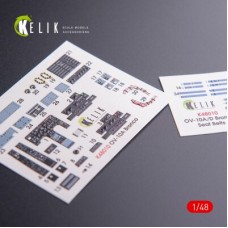 OV-10A Bronco 3D декаль інтер'єр для комплекту ICM 1:48 KELIK K48010