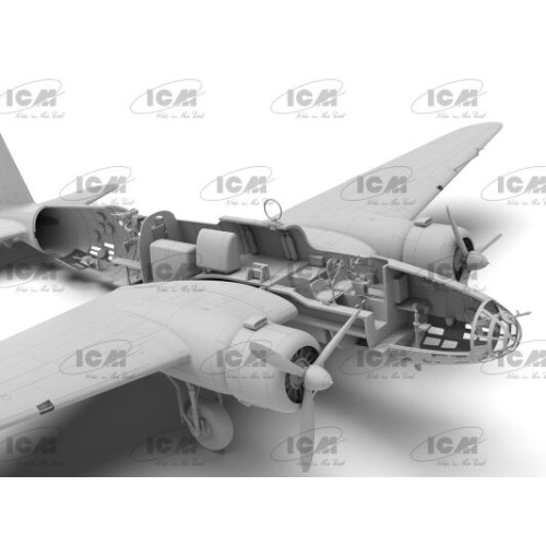 Сборная модель самолета Сборная модель японского бомбардировщика Ki-21-Ib 'Sally' 1:48