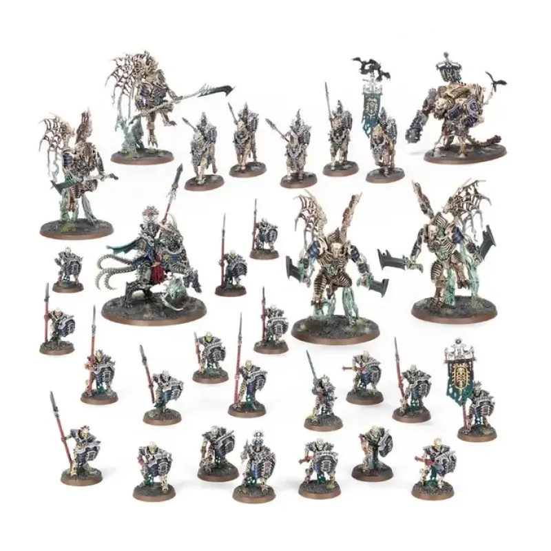 Набор миниатюр BATTLEFORCE: OSSIARCH BONEREAPERS - PRAETORIAN SPEARHEAD