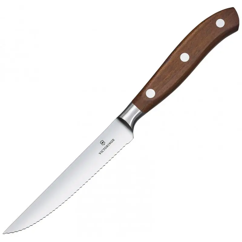 Набор кованых ножей для стейка (2 шт) Victorinox GRAND MAITRE Steak 7.7240.2W