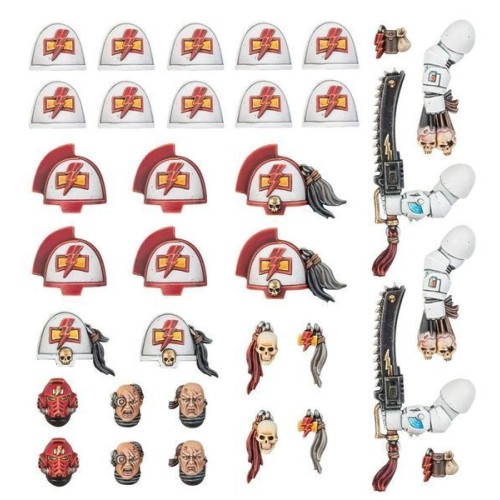 Набір мініатюр WARHAMMER 40000: WHITE SCARS - PRIMARIS UPGRADES AND TRANSFERS