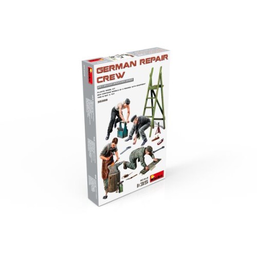 Збірна модель 1:35 Фігури Німецька ремонтна бригада MiniArt 35358