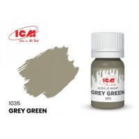 Акриловая краска Grey Green : Серо-зелёный ICM1035